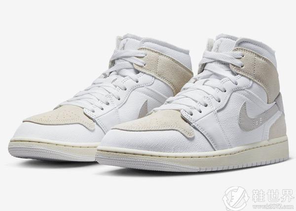 全新 Air Jordan 1 Mid Craft “Light Orewood Brown”