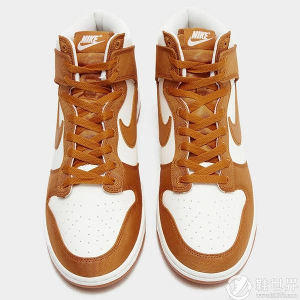 全新 Nike Dunk High “Satin Curry”谍照及发售信息