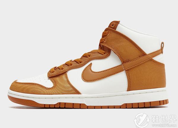 全新 Nike Dunk High “Satin Curry”谍照及发售信息