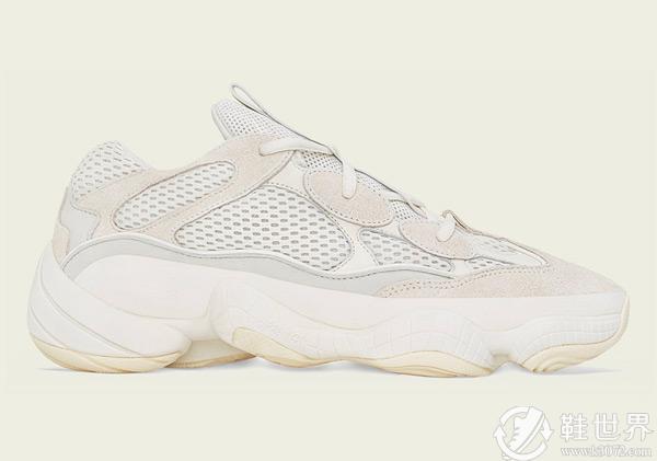 Yeezy 500 “Bone White”补货信息曝光