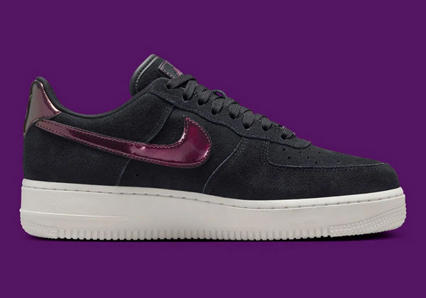 全新 Nike Air Force 1 Low “Eggplant Swoosh”谍照及发售信息