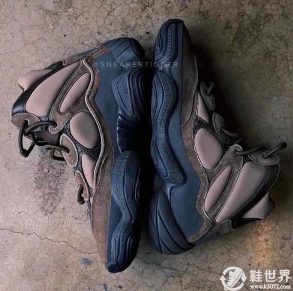 摩卡棕色 Yeezy 500 High “Brown”谍照及发售信息