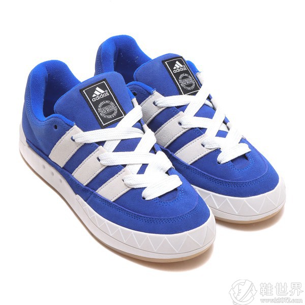 阿迪达斯携手atmos 推出 ADIMATIC atmos Blue 鞋款