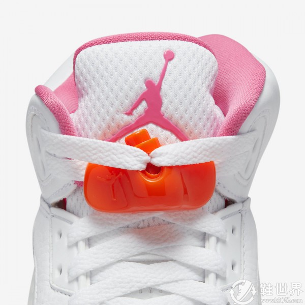 Air Jordan 5 GS,AJ5,Pinksicle, 亮橙 + 芭比粉爱了吗？全新 AJ5 颜值有点高，只可惜...