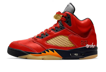 Air Jordan 5 WMNS “Mars For Her”谍照及发售信息