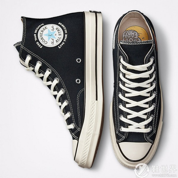 Converse 携手 Sky High Farm推出全新联名鞋