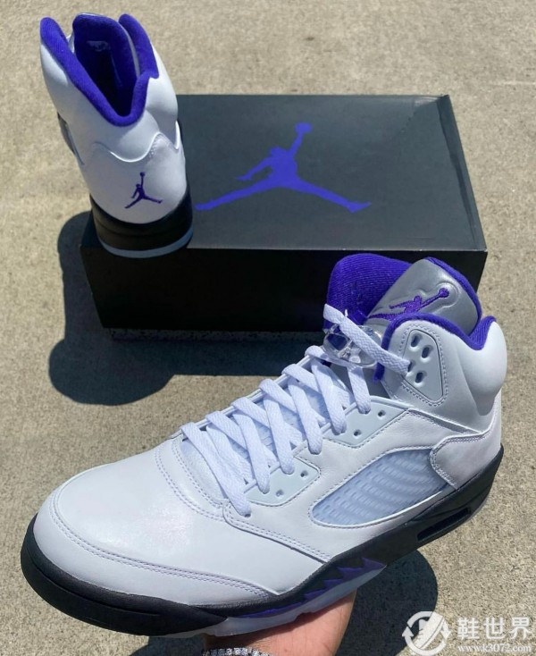 Air Jordan 5 “Concord”将于 8 月 13 日发售